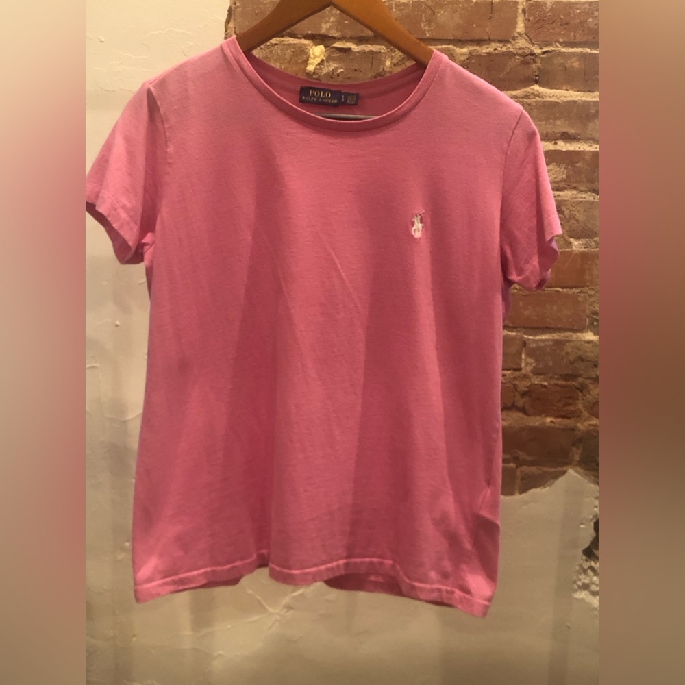 Ralph Lauren Polo Pink T Shirt Unworn